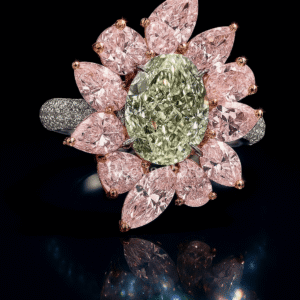 Luxurious diamond ring for gift, online jewelry store from Reeva Rare