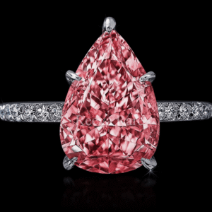 Trending pink diamond gold ring, luxury jewelry from Reeva Rare