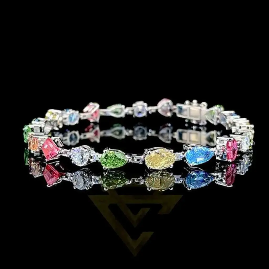 Blue Diamond Halo Stud Earrings – Luxury Fancy Diamond Jewelry